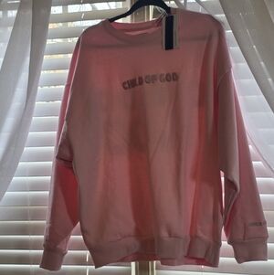 ESSENCE BETTER UNSAID Pink Long Sleeve Shirt (Child OF GOD.)